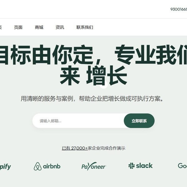 多用途公司主页网站模板